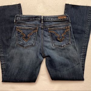 Buffalo David Bitton Felow Jeans S28  Stretch Raw hems All measurements in pics